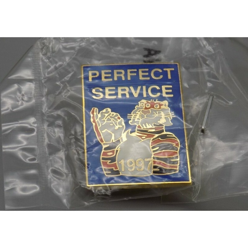 1997 Exxon Perfect Service Pin Dealer Lapel Hat  Employee MIP Esso Vintage